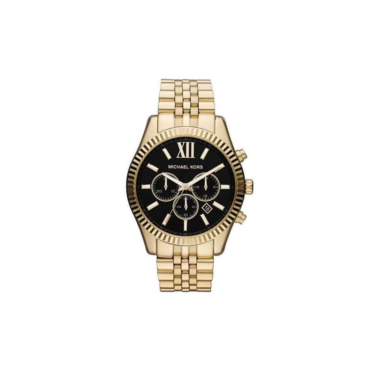 Michael Kors MK8286 Men’s Watch 45 Mm Gold